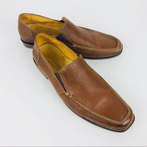 Sandro Limited 10.5 D Pebbled Leather Loafers